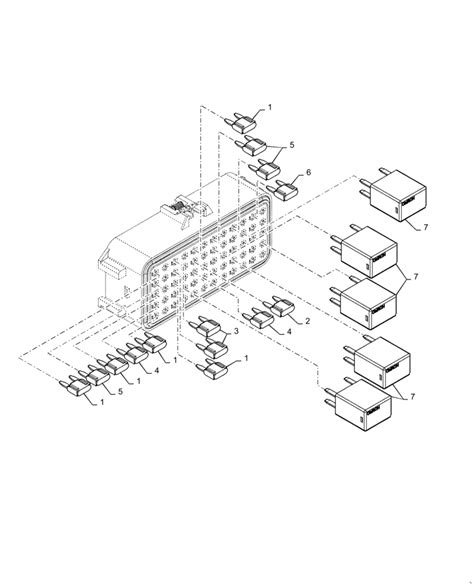 fuse box location for volvo skid steer|753 skid steer fuse block.